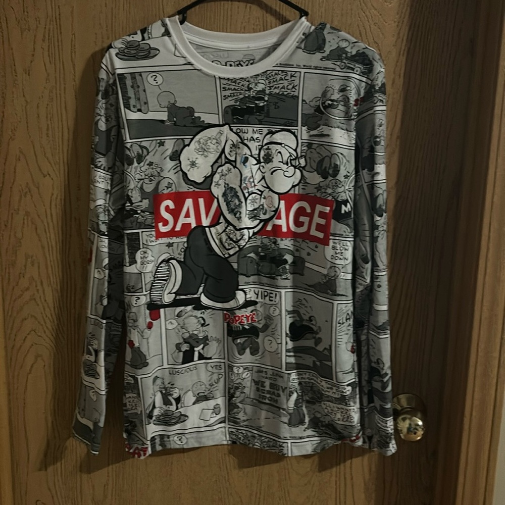 Popeye juniors long sleeve shirt